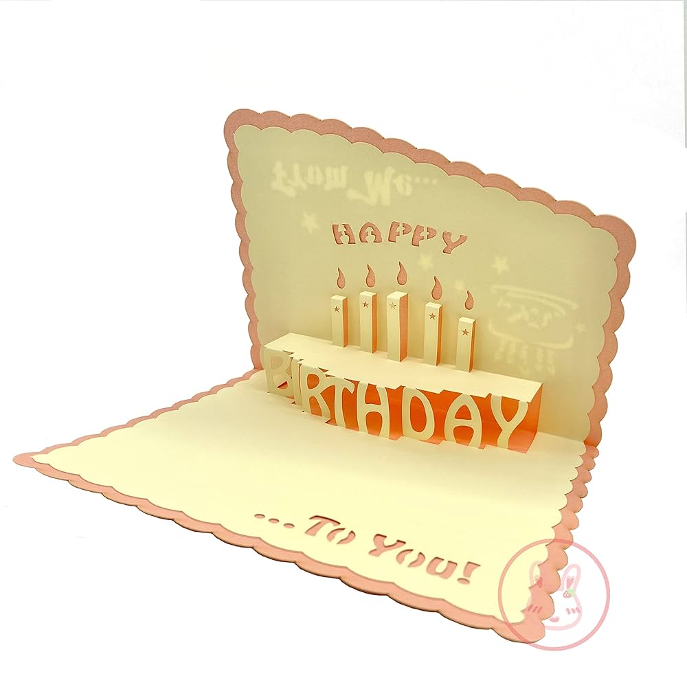 バースデーカード ポップアップ カード 立体 記念日 カード 3D Amazon | Kurimi 3Dポップアップカード 誕生日カード